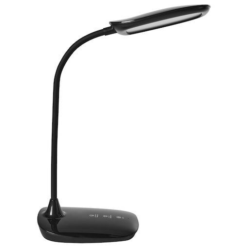 Lampa biurkowa LED HYDRA Ze ściemniaczem Czarny