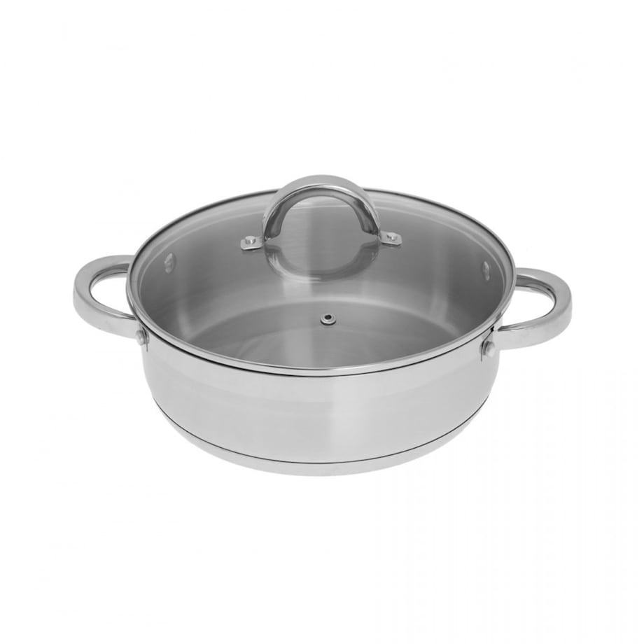 Klausberg garnek płaski z pokrywą 28cm 7948