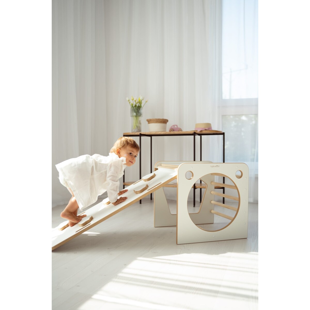 Kostka Wielozadaniowa + MAŁA zjeżdżalnia CHMURKI