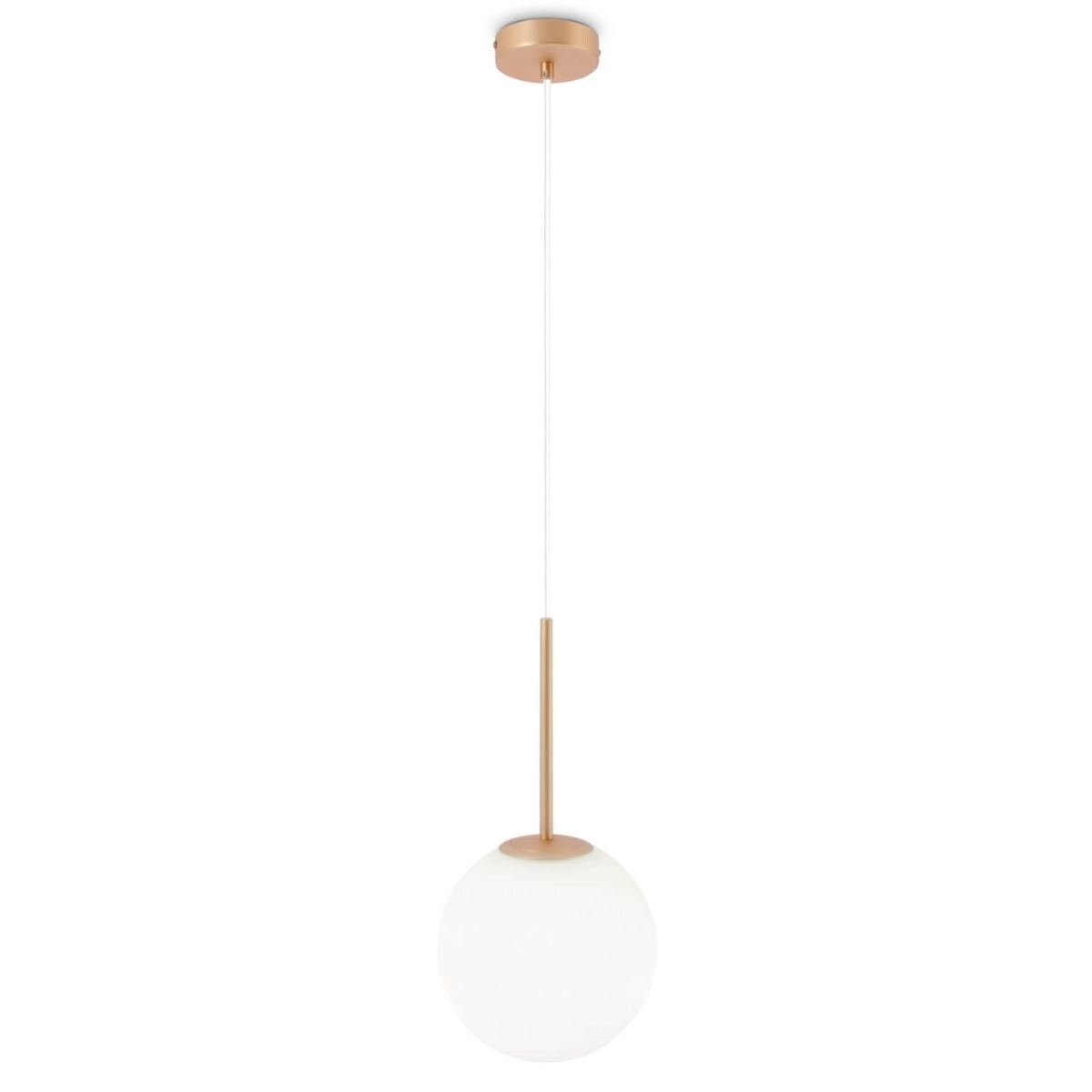 Lampa wisząca Basic Form MOD321PL-01G2 kula ball złota
