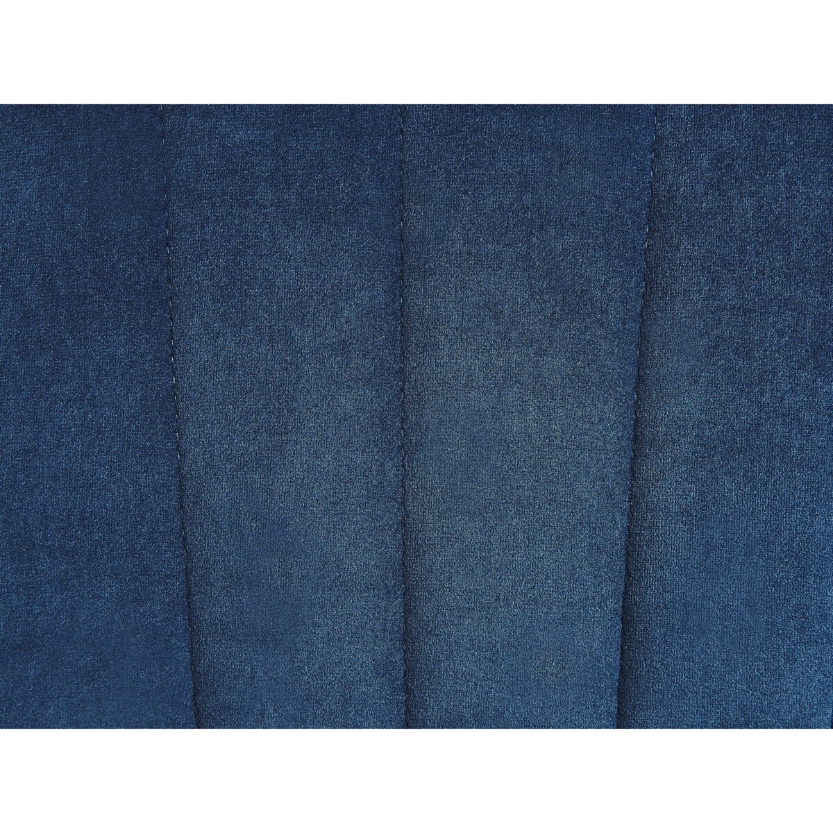 Fotel bujany welurowy ciemnoniebieski LIARUM