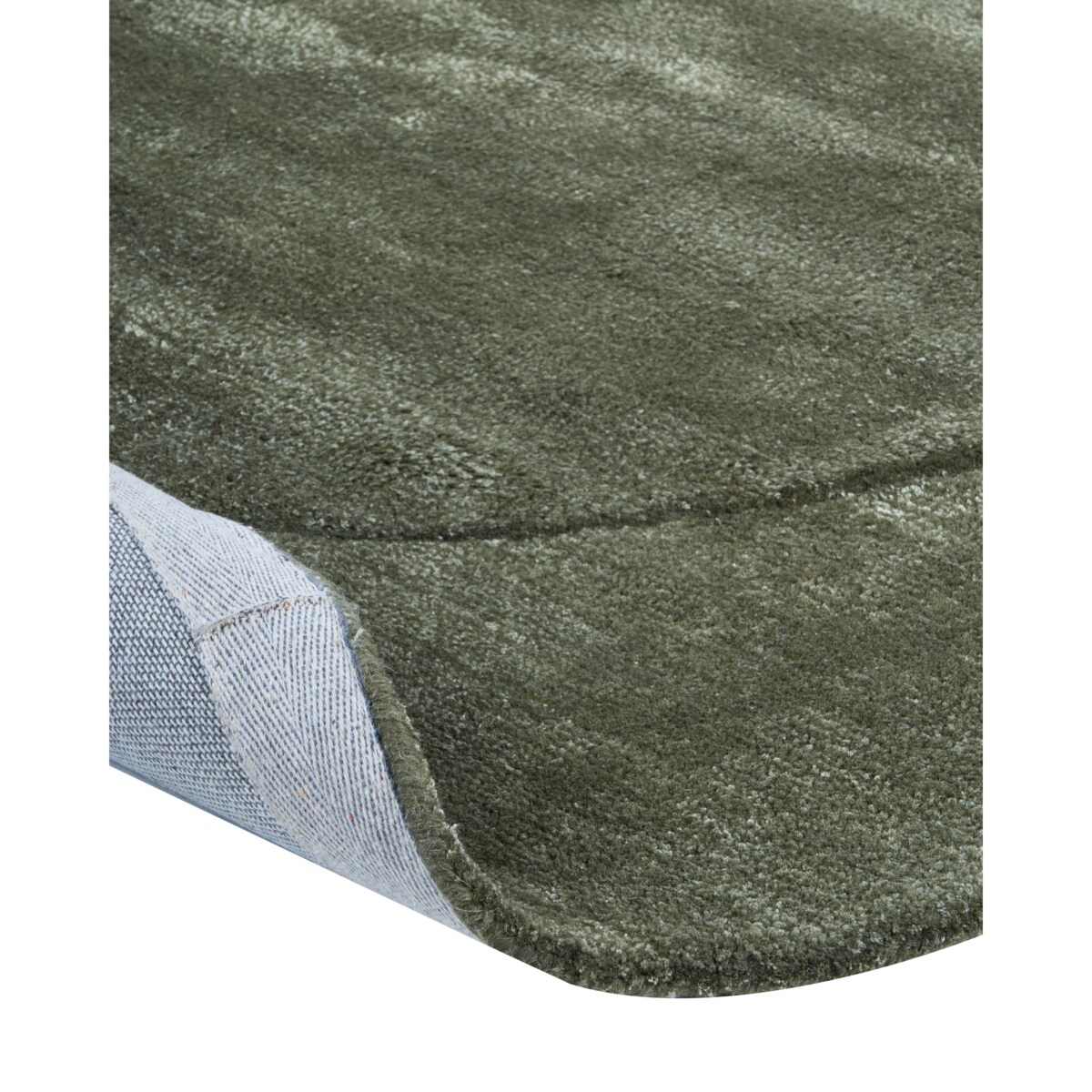 Dywan z wiskozy 160 x 230 cm zielony MASSO