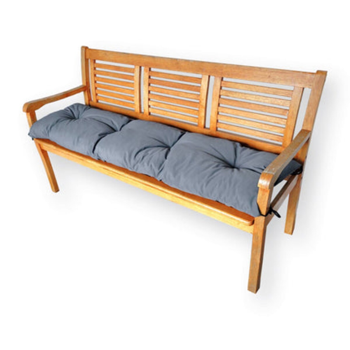 Poduszki na meble ogrodowe UV odporne, 150x60 cm, Grafit