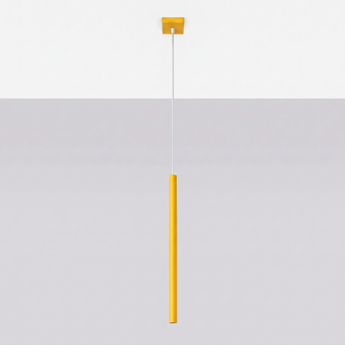 Lampa wisząca PASTELO 1 żółta