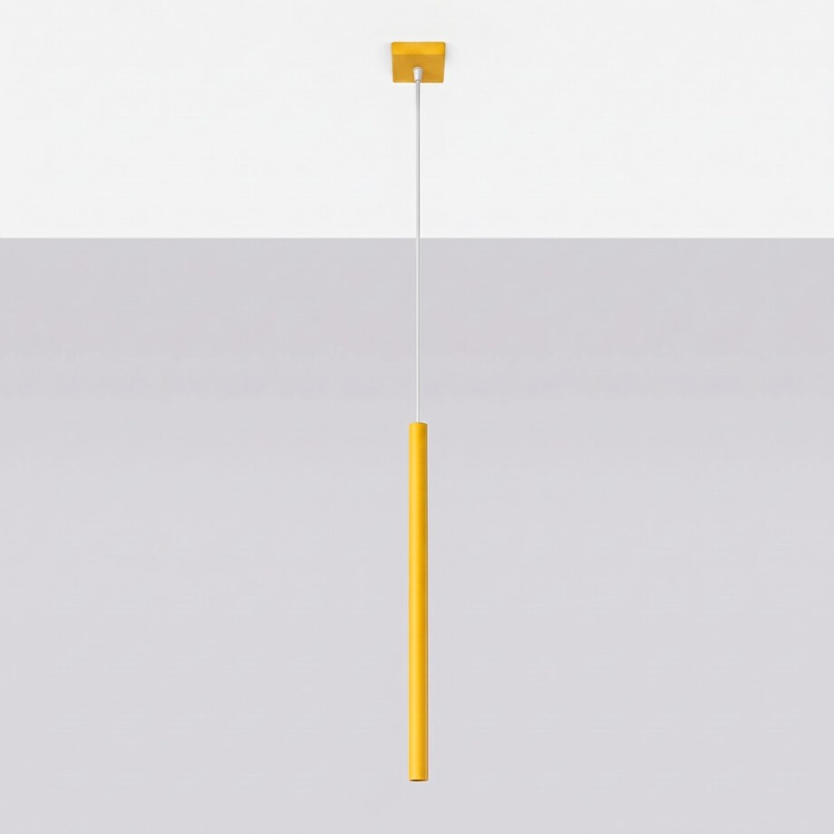 Lampa wisząca PASTELO 1 żółta