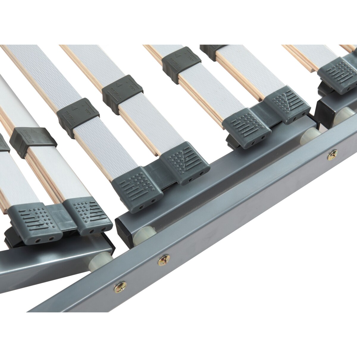 Zestaw 2 stelaży pod materac regulowany 90 x 200 cm COMFORT