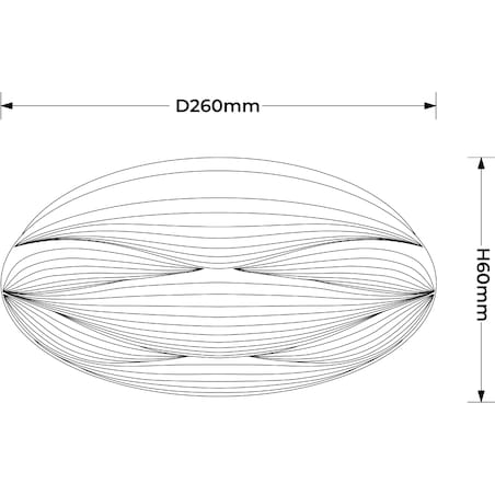 Plafon Light Prestige Moluna biały LED 4000K 1 szt.