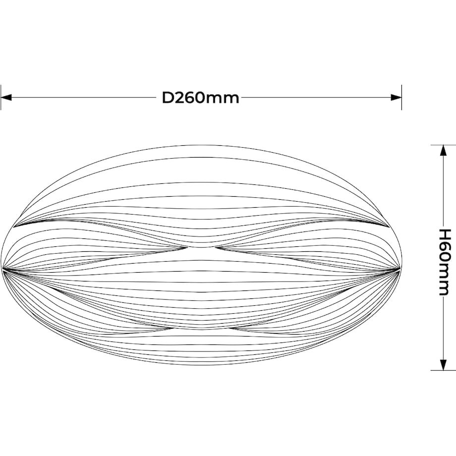 Plafon Light Prestige Moluna biały LED 4000K 1 szt.