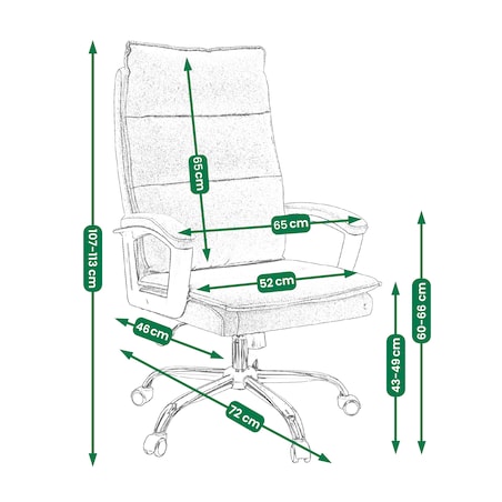 Fotel biurowy ESPO tkanina ciemny szary