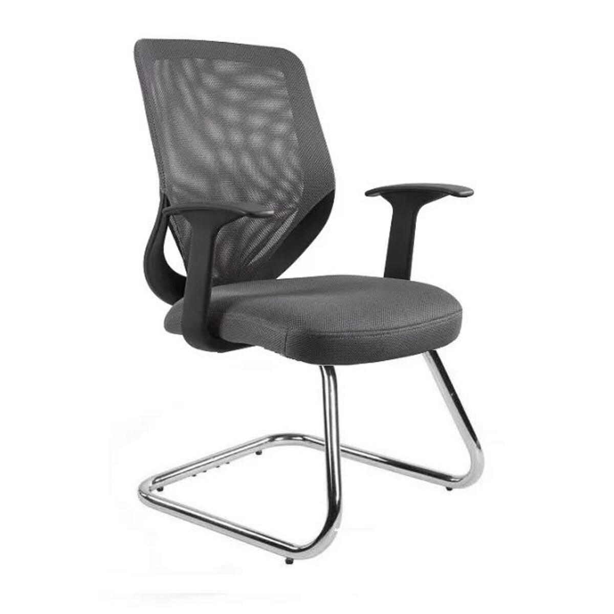 Fotel biurowy MOBI SKID szary