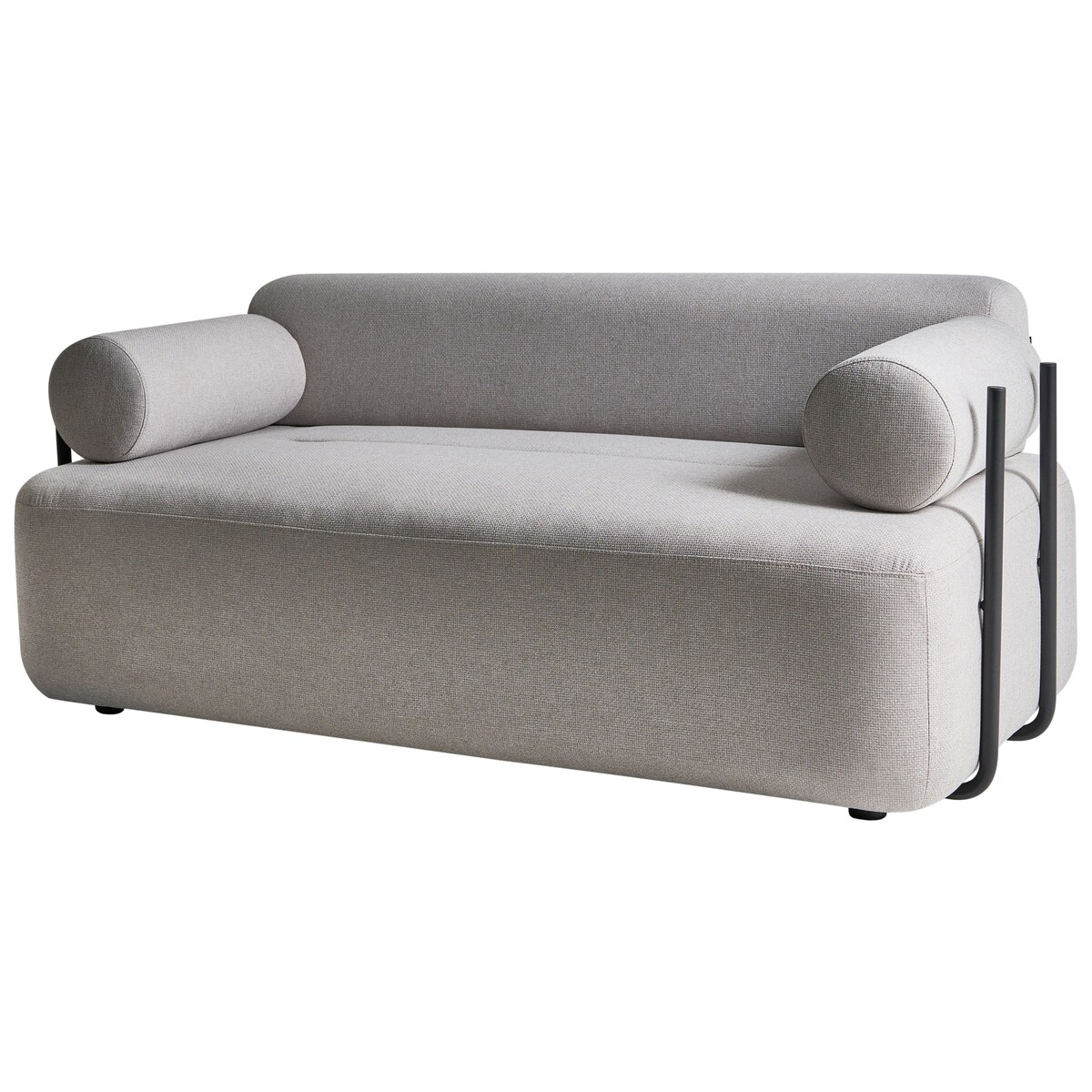 Sofa dla 2 osób ELVA Jasnoszary
