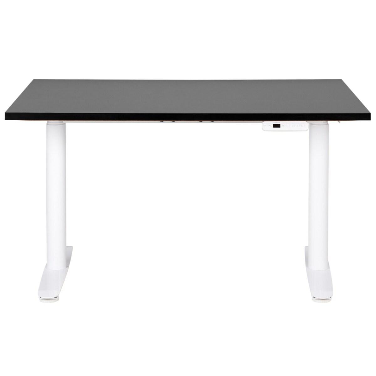 Biurko regulowane elektrycznie DESTINAS Czarny/ biały 120 cm 72 cm