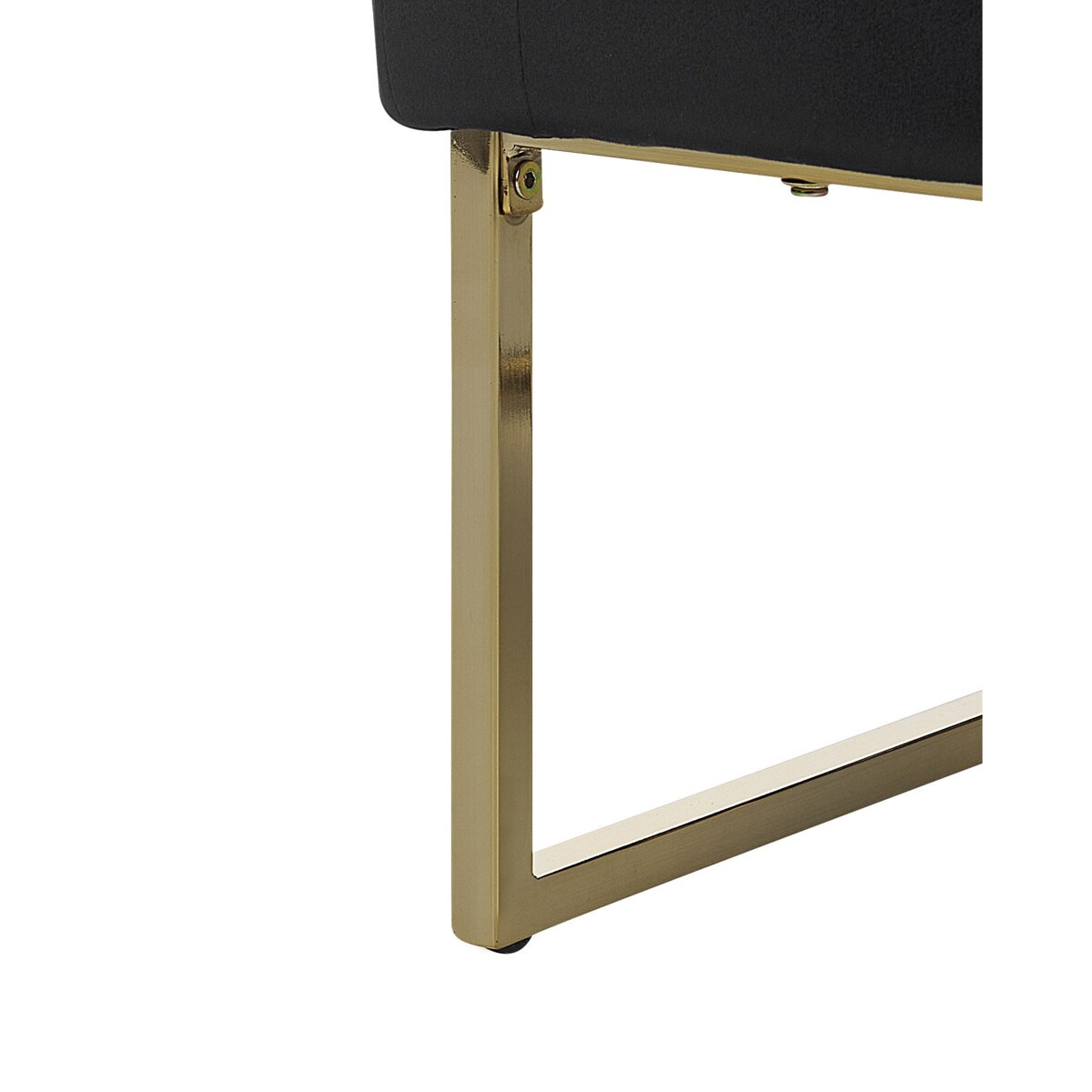 Fotel welurowy czarny SIRKKA