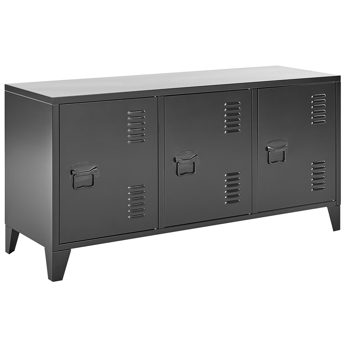 Szafka biurowa CARDIFF Metal Czarny