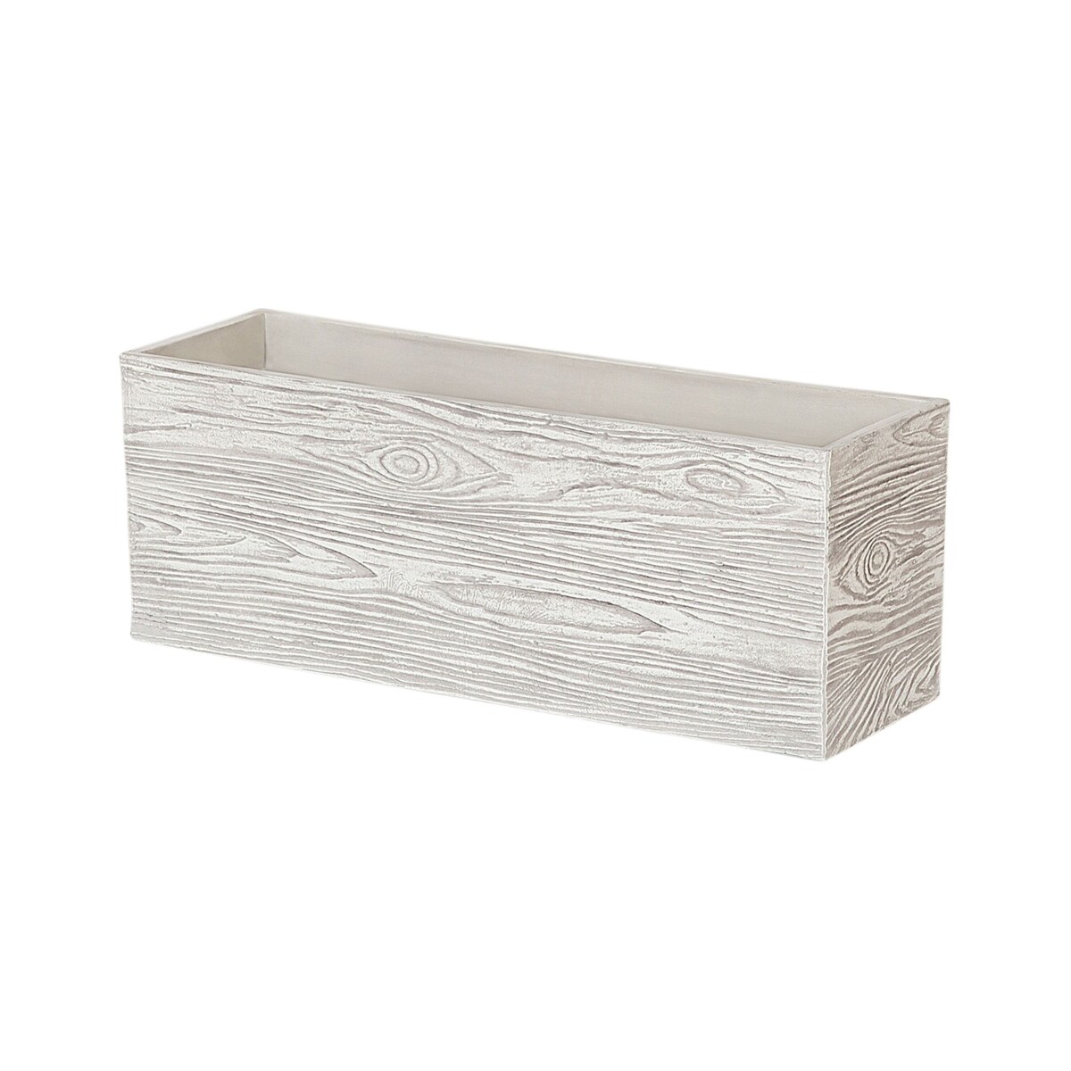 Doniczka 42 x 13 x 15 cm jasne drewno PAOS