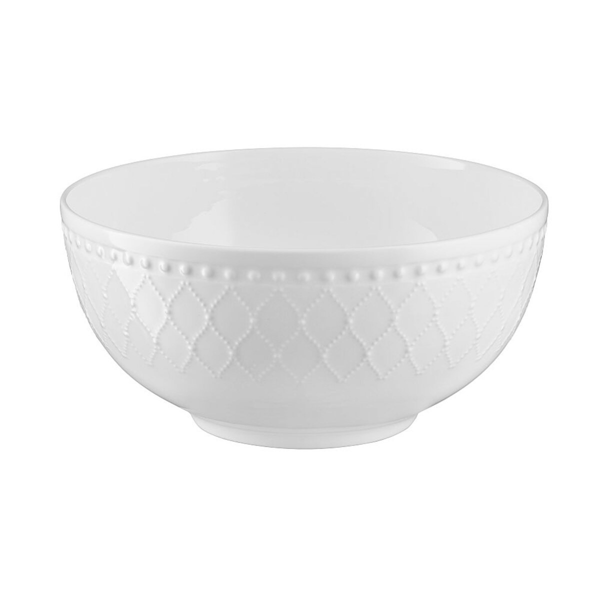 VILLA ITALIA Miseczka śniadaniowa 16 cm porcelanowa ROMA white