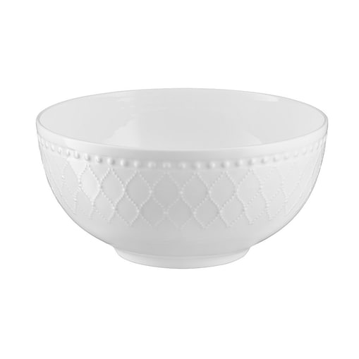 VILLA ITALIA Miseczka śniadaniowa 16 cm porcelanowa ROMA white