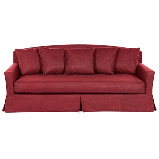 Sofa 3-osobowa czerwona GILJA