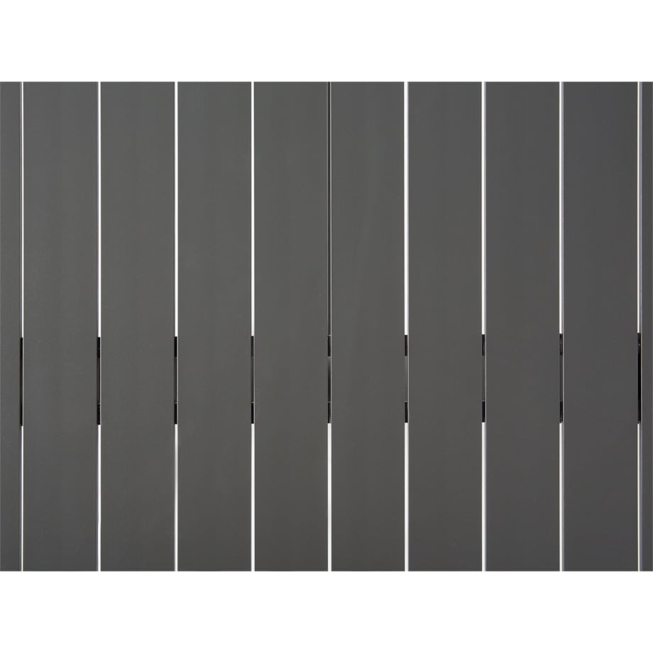 Stół ogrodowy CASCAIS 200 cm 105 cm Metal Szary