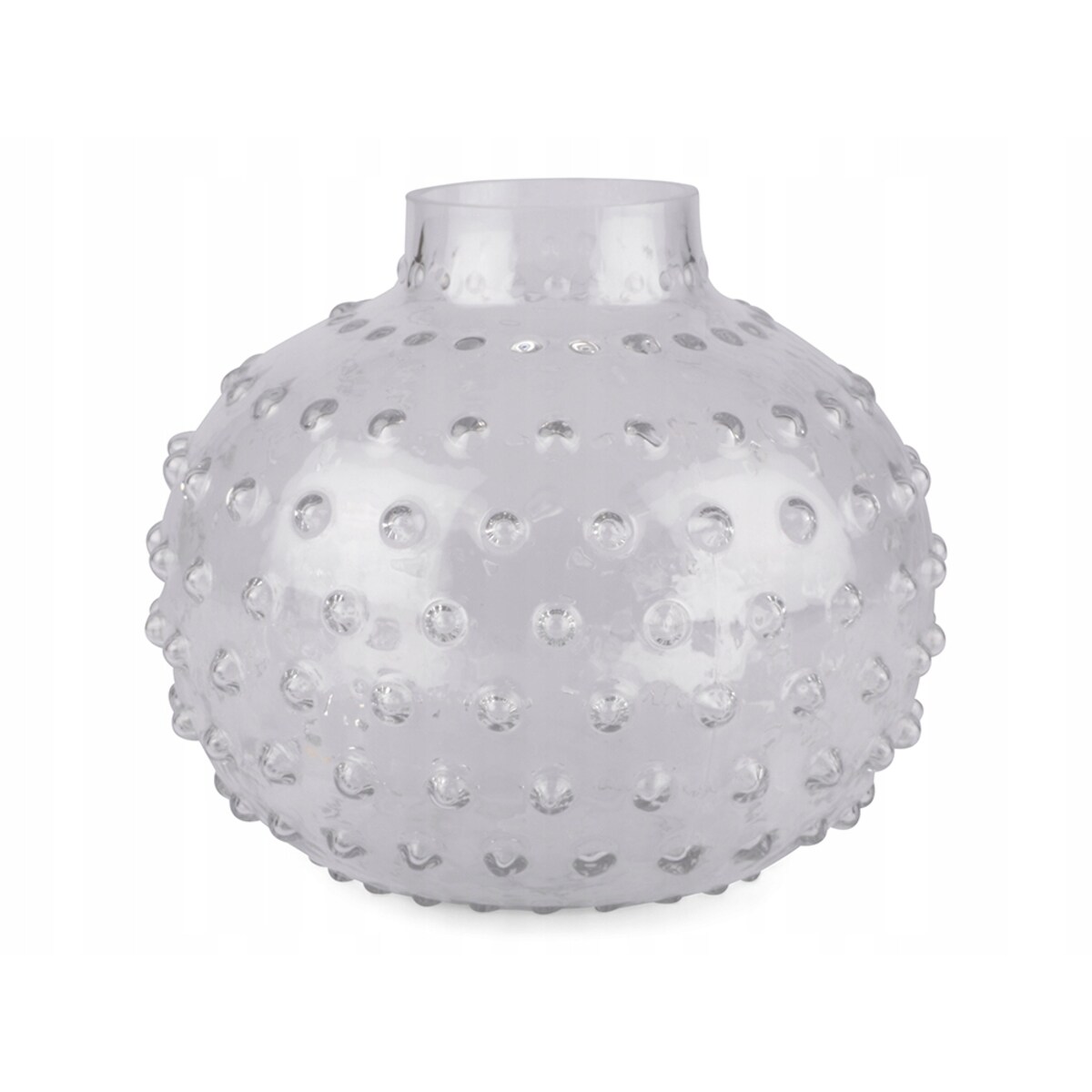WAZON do salonu SZKLANY przezroczysty wys. 22cm