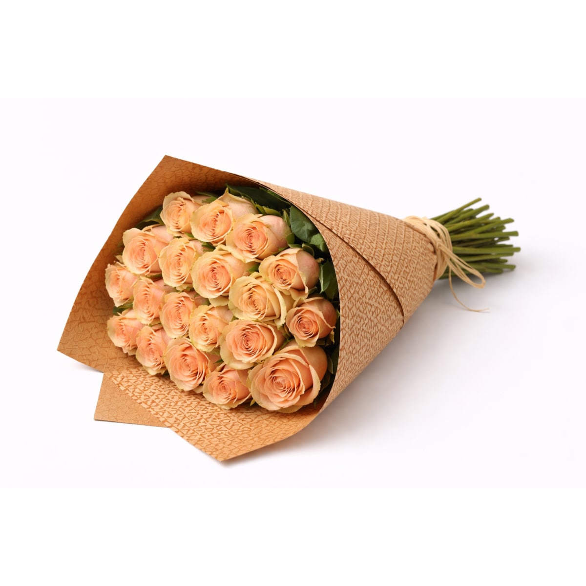 Bukiet różowy Pink Mondial – 25 sztuk, wysokość 40-45 cm (Ekwador)