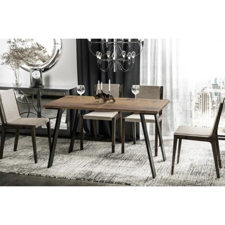 Stół rozkładany LIWIA 130(210)x80 dąb monastery