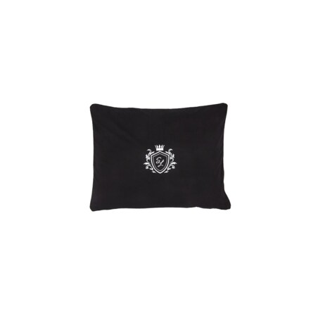 Poduszka dekoracyjna Royal Velvet black&cream SL Collection M
