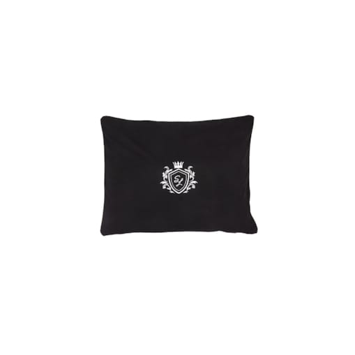 Poduszka dekoracyjna Royal Velvet black&cream SL Collection M