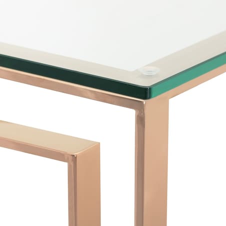 Konsola Eternic rose gold 120x40x80cm, 120 x 40 x 80 cm