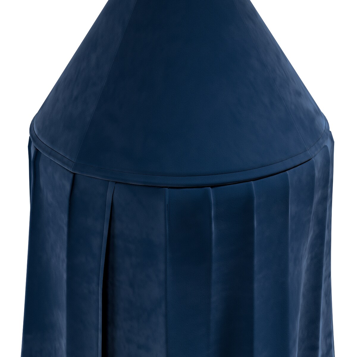 Baldachim do łóżeczka, granat, fi 50cmx230cm, Posh Velvet