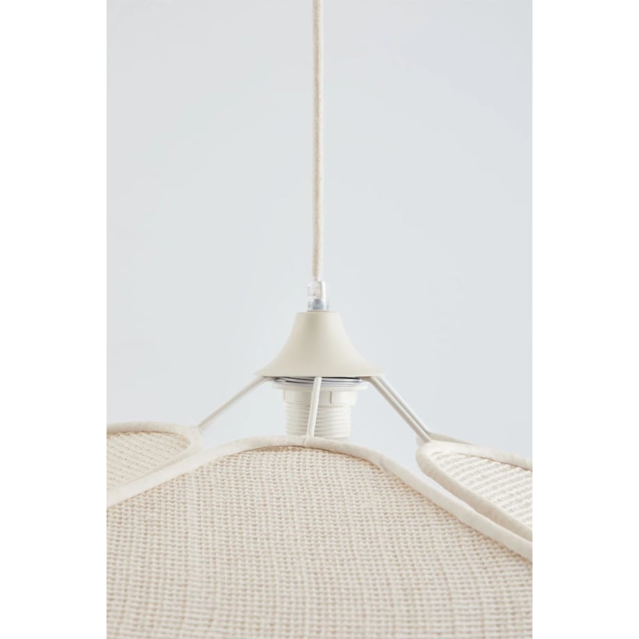 Lampa wisząca kremowa Benavid Ø75 cm