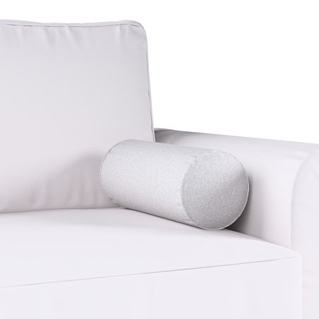 Poduszka wałek prosty, szary melanż, Ø16 x 40 cm, Amsterdam