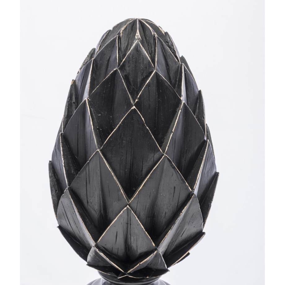 Ozdoba - karczoch 43x16,5x16,5 czarny