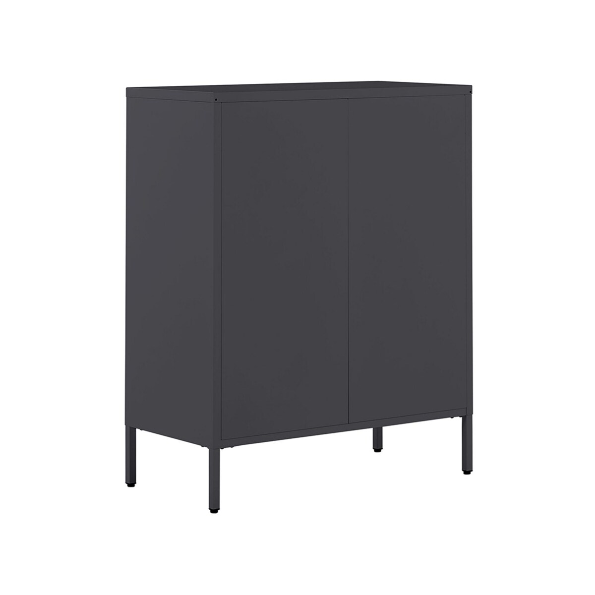 Komoda metalowa czarna MATANA