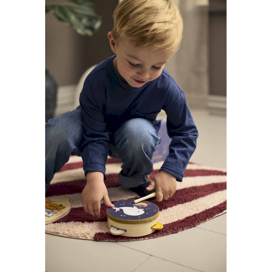 Filibabba Zestaw drewnianych instrumentów w walizce