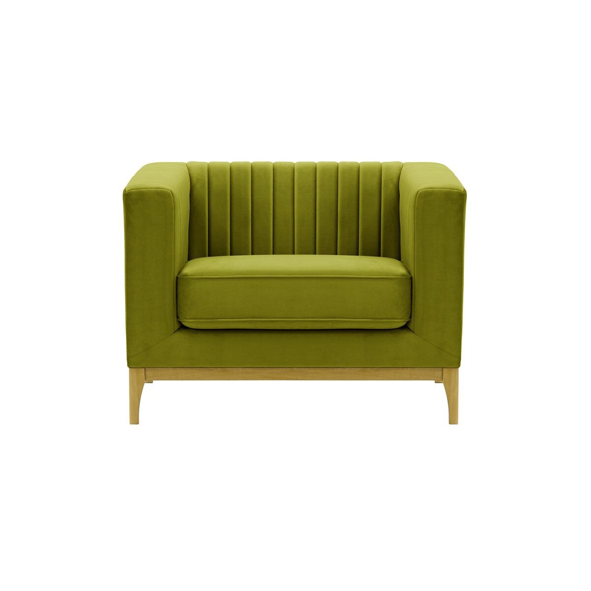 Fotel Slender Wood-Velluto 9-like oak