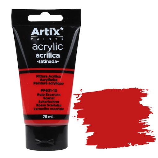 farba akrylowa artix pp631-11 crimson red 75ml
