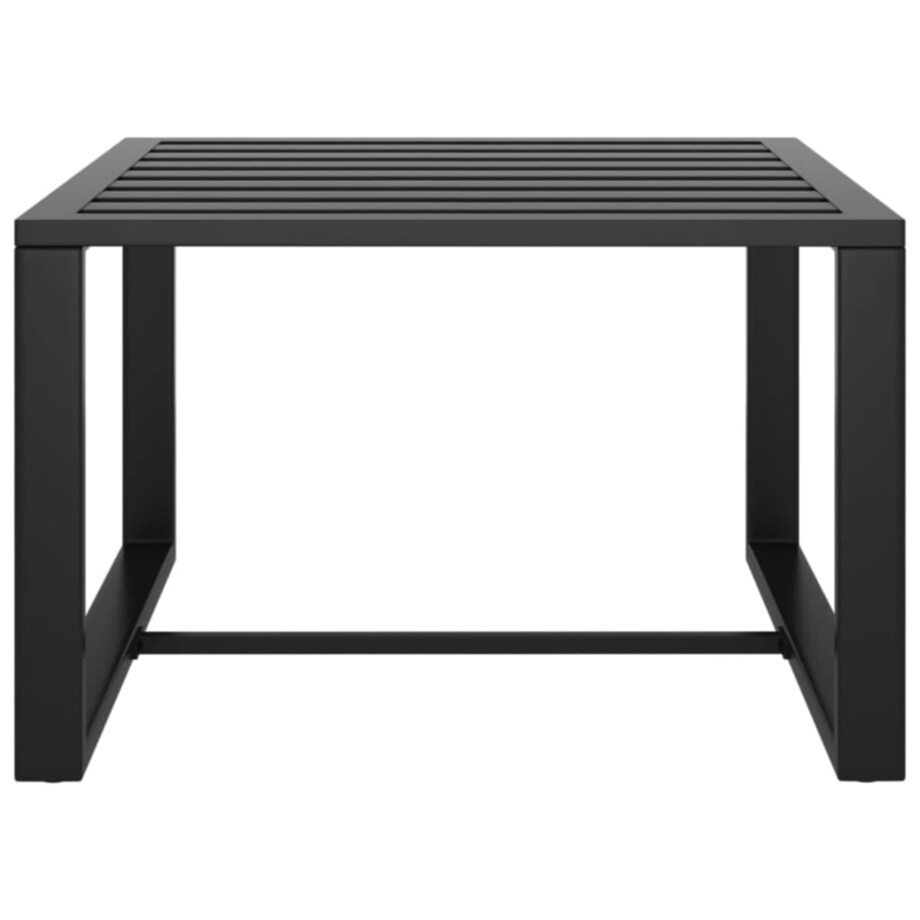 vidaXL 8-cz. zestaw mebli ogrodowych, poduszki, aluminium, antracyt