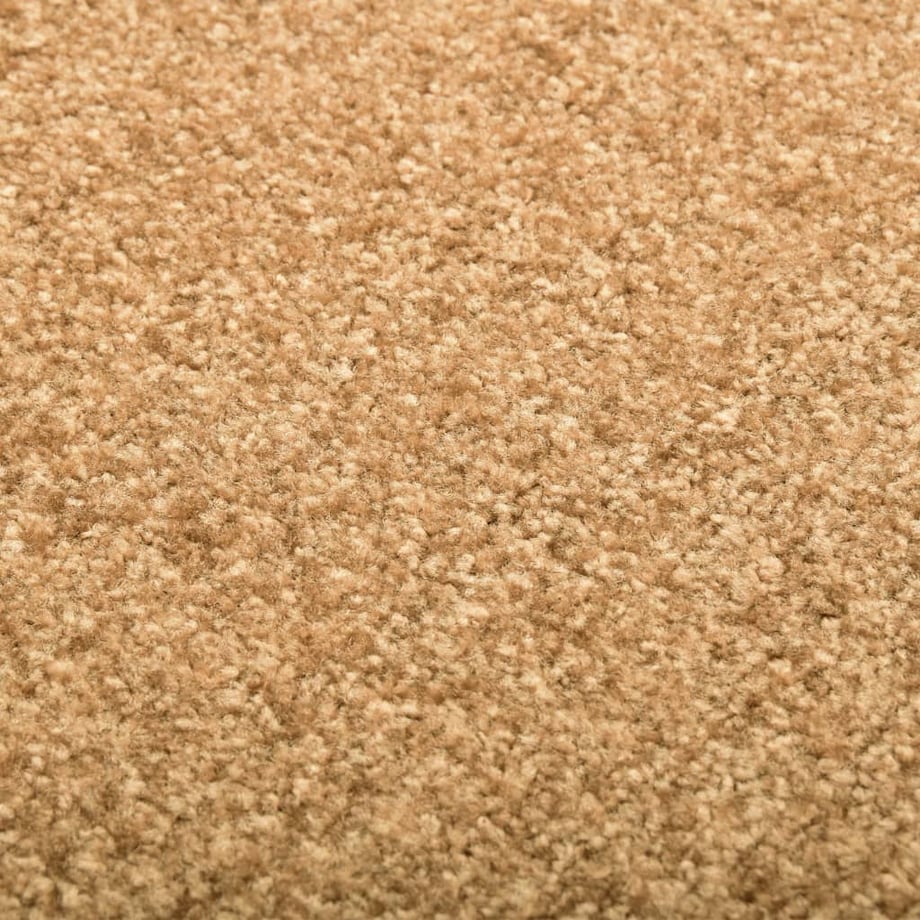 vidaXL Wycieraczka z możliwością prania, kremowa, 60 x 90 cm