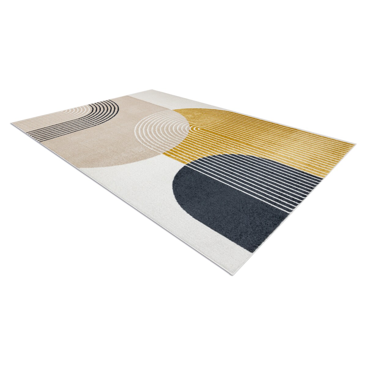 Dywan FUSION 0240 krem / żółty - 180x270 cm