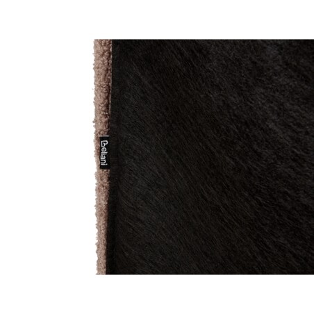 Łóżko boucle 160 x 200 cm brązowe LINARDS