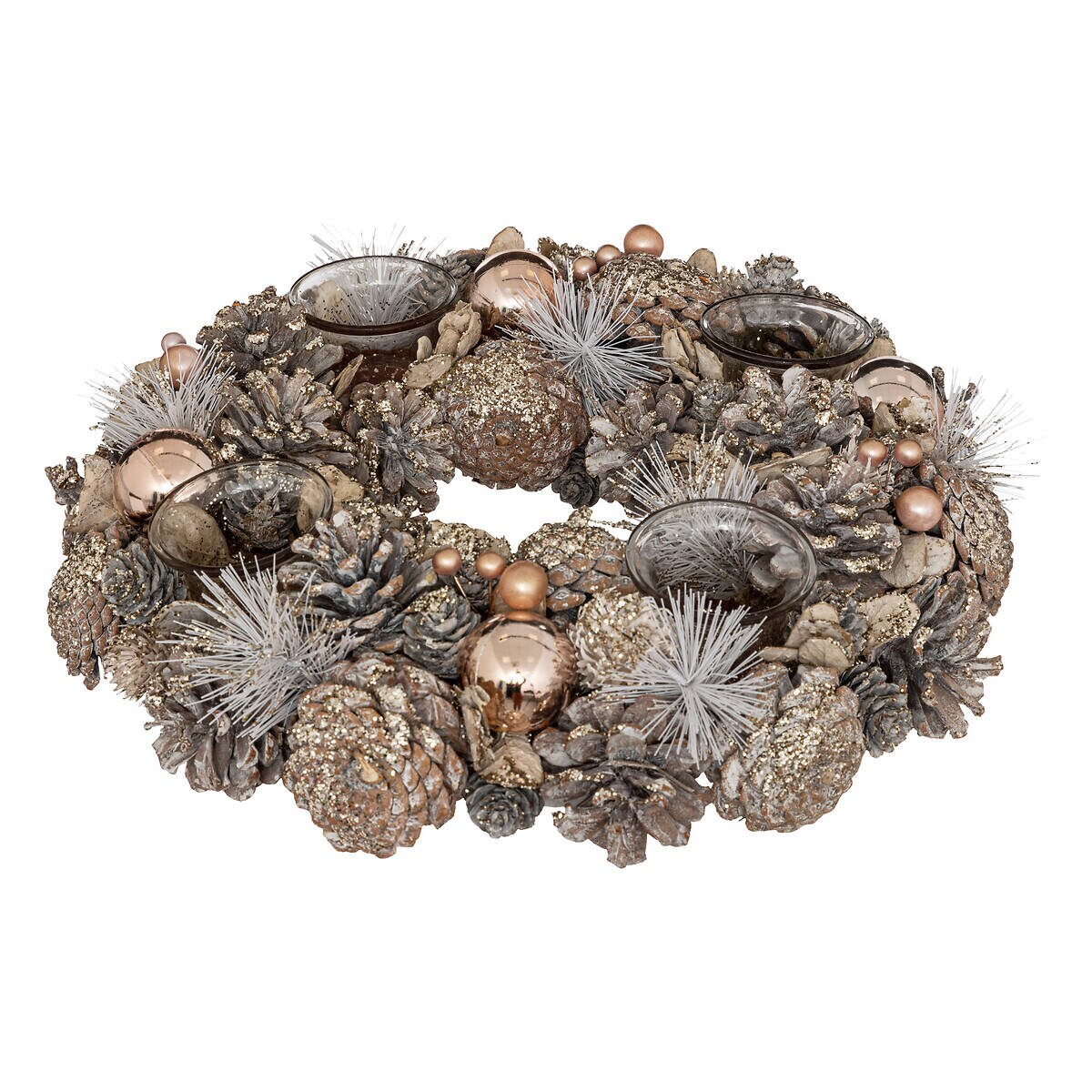 Wieniec świąteczny z miejscem na 4 świeczki, Ø 34 cm