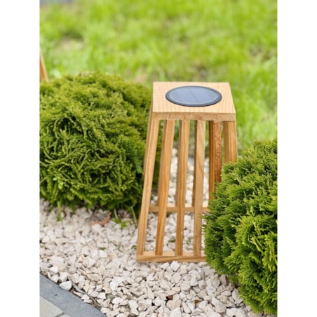 Lampa solarna LED 30 cm stojąca do ogrodu