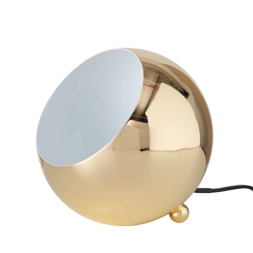 Lampa stołowa Missy, Ø 15 cm, złota