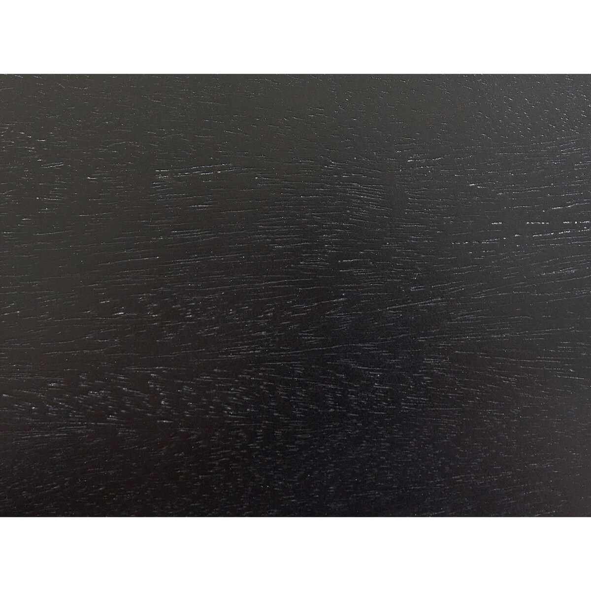 Stół do jadalni okrągły drewno akacjowe  120 cm czarny MESILLA