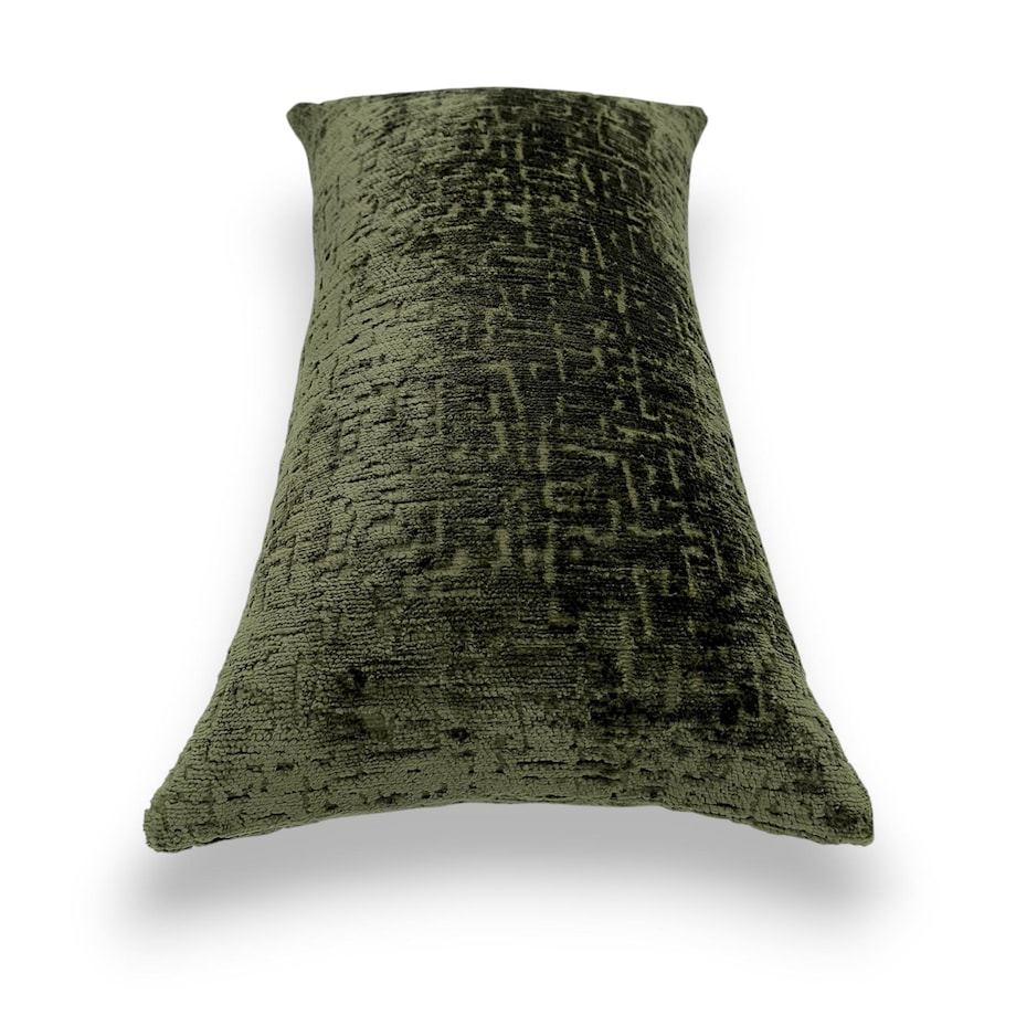 Ciemnozielona poduszka dekoracyjna 50x30 Bess - ciemna oliwka