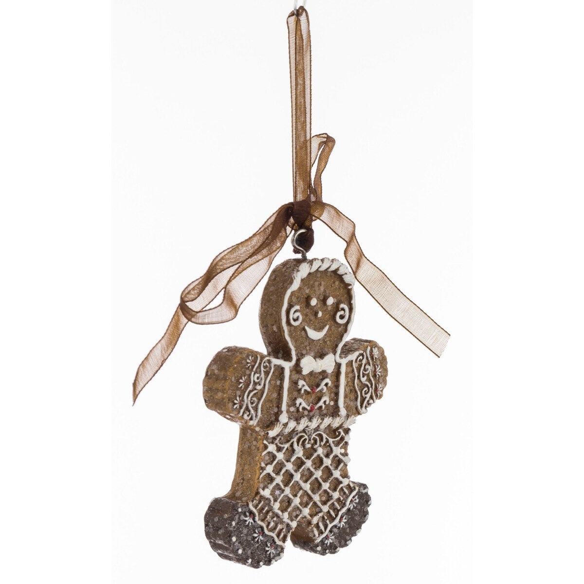 Zawieszka Piernikowy Ludzik, 6 szt. 8x6x1 cm