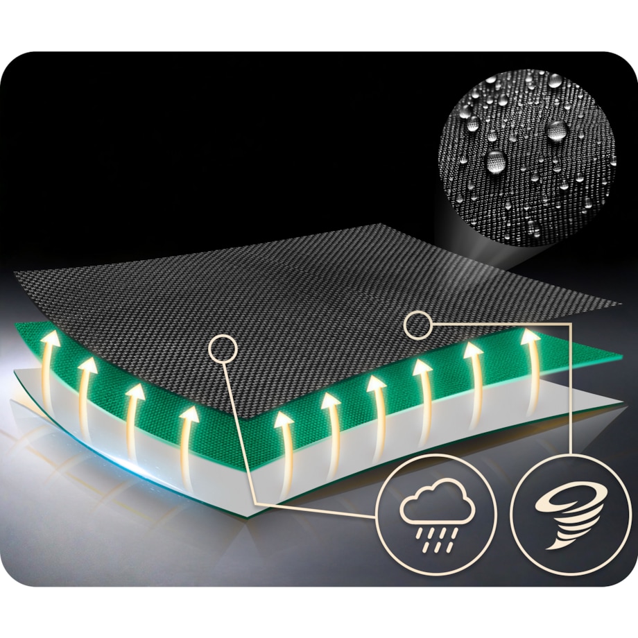 Huśtawka ogrodowa bocianie gniazdo 115 cm Neo-Sport Swingo zielona