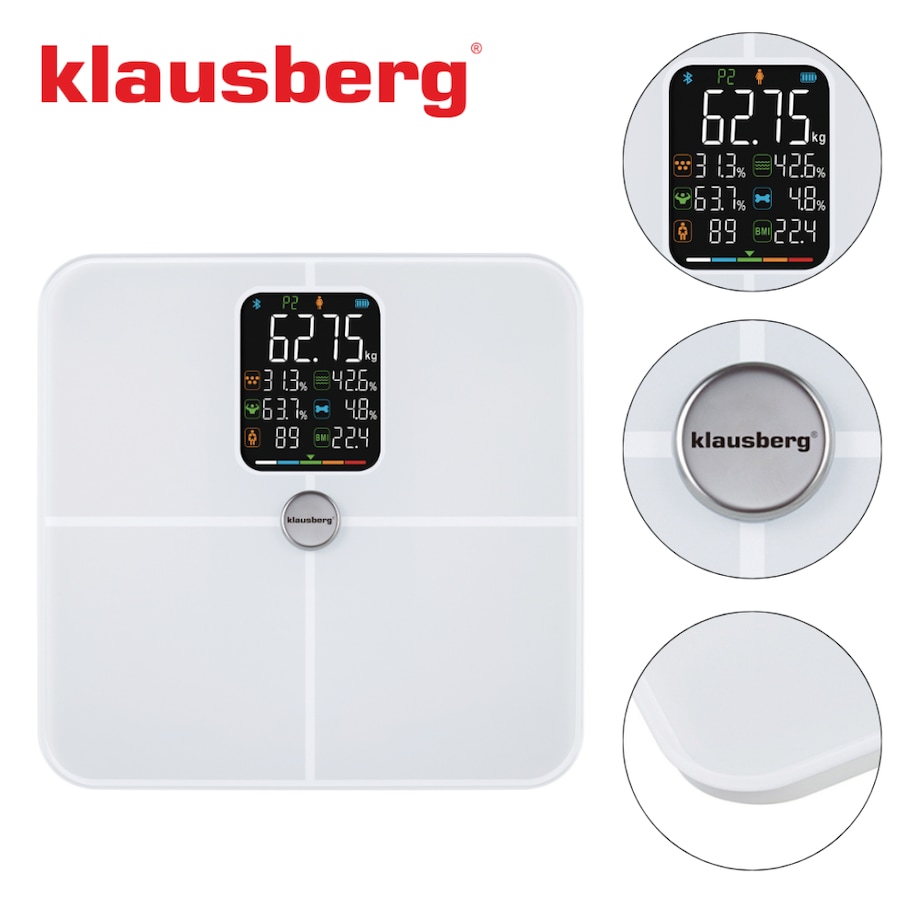 Klausberg analityczna waga łazienkowa smart KB7941