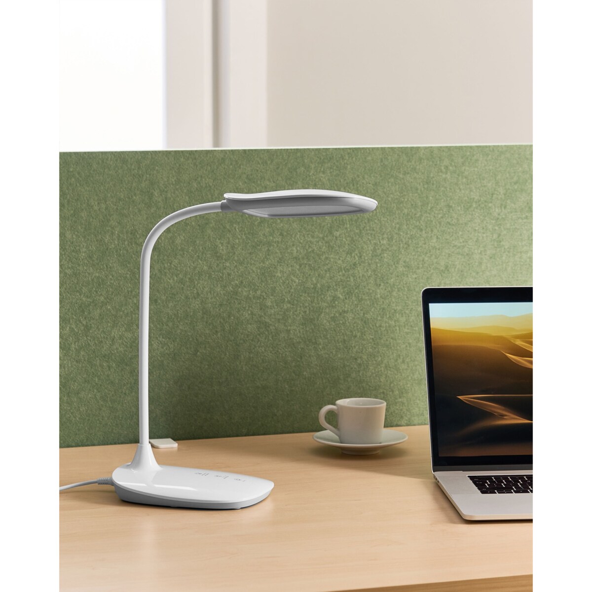 Lampa biurkowa LED HYDRA Ze ściemniaczem Biały